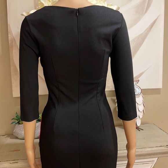 HOMEYEE color block red and black size SMALL.  Like new. - Picture 6 of 9